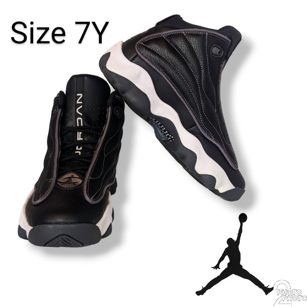 Nike Jordan Pro Strong GS ‘Black White Anthracite’ DC7911-002 Size 7 y